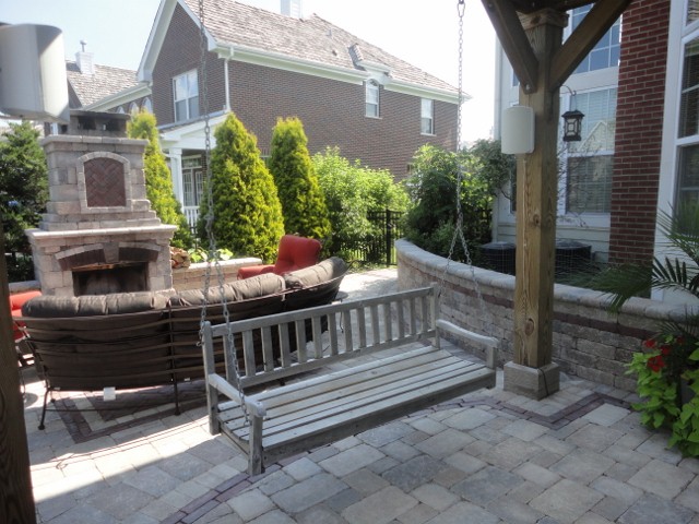 brick paver patio glenview