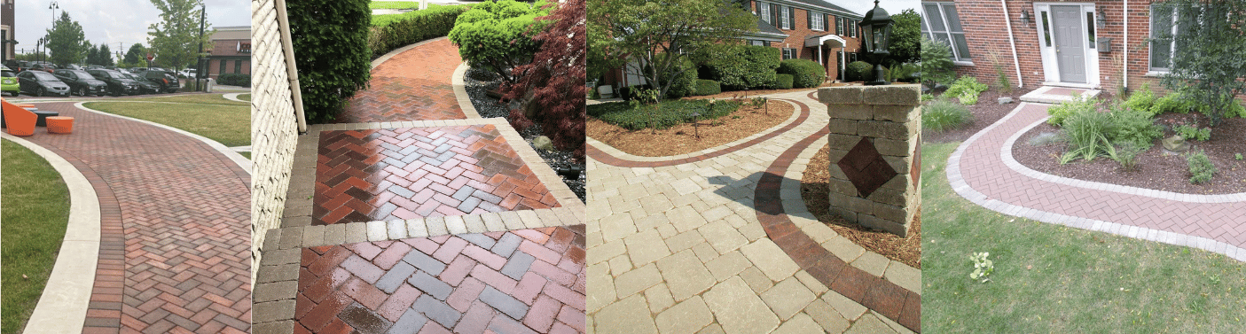 Pavestone Brick Walkway Paving projects