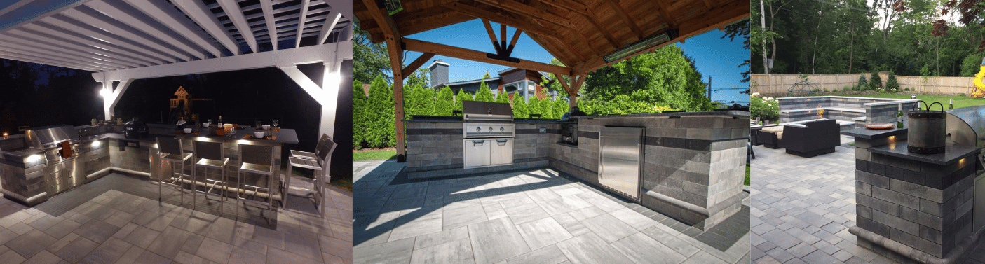 Pavestone Outdoor Kitchen installation service