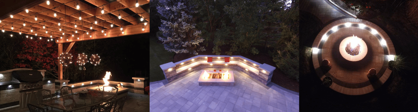 Pavestone Outdoor Landscape Lighting for Patios