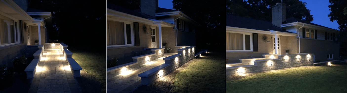 Pavestone Outdoor Landscape Lighting for Walkways