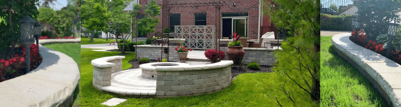 Pavestone Retaining Wall Installation Projects