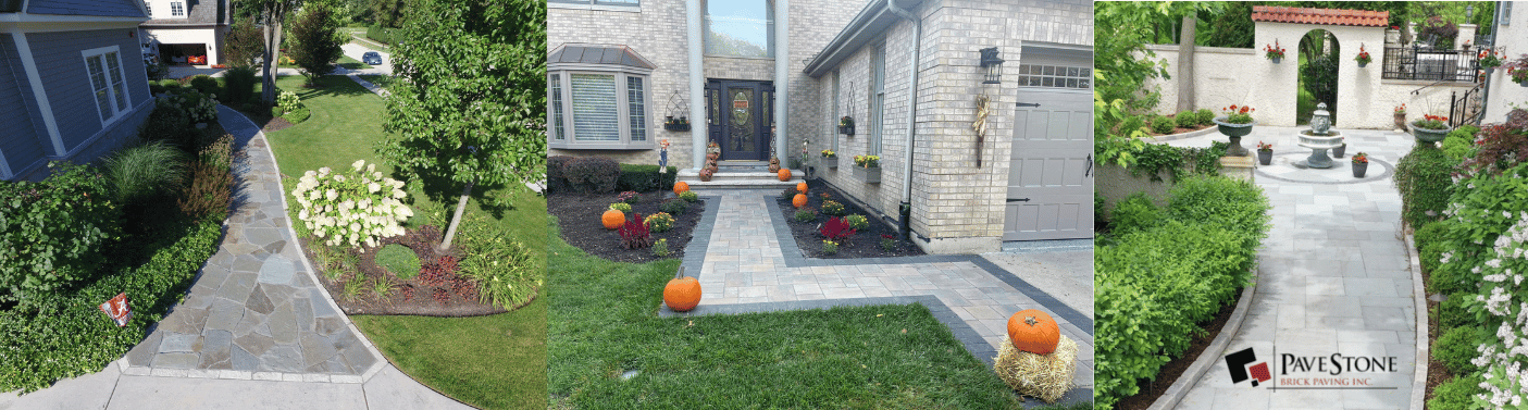 Pavestone Stone Walkway Paving projects