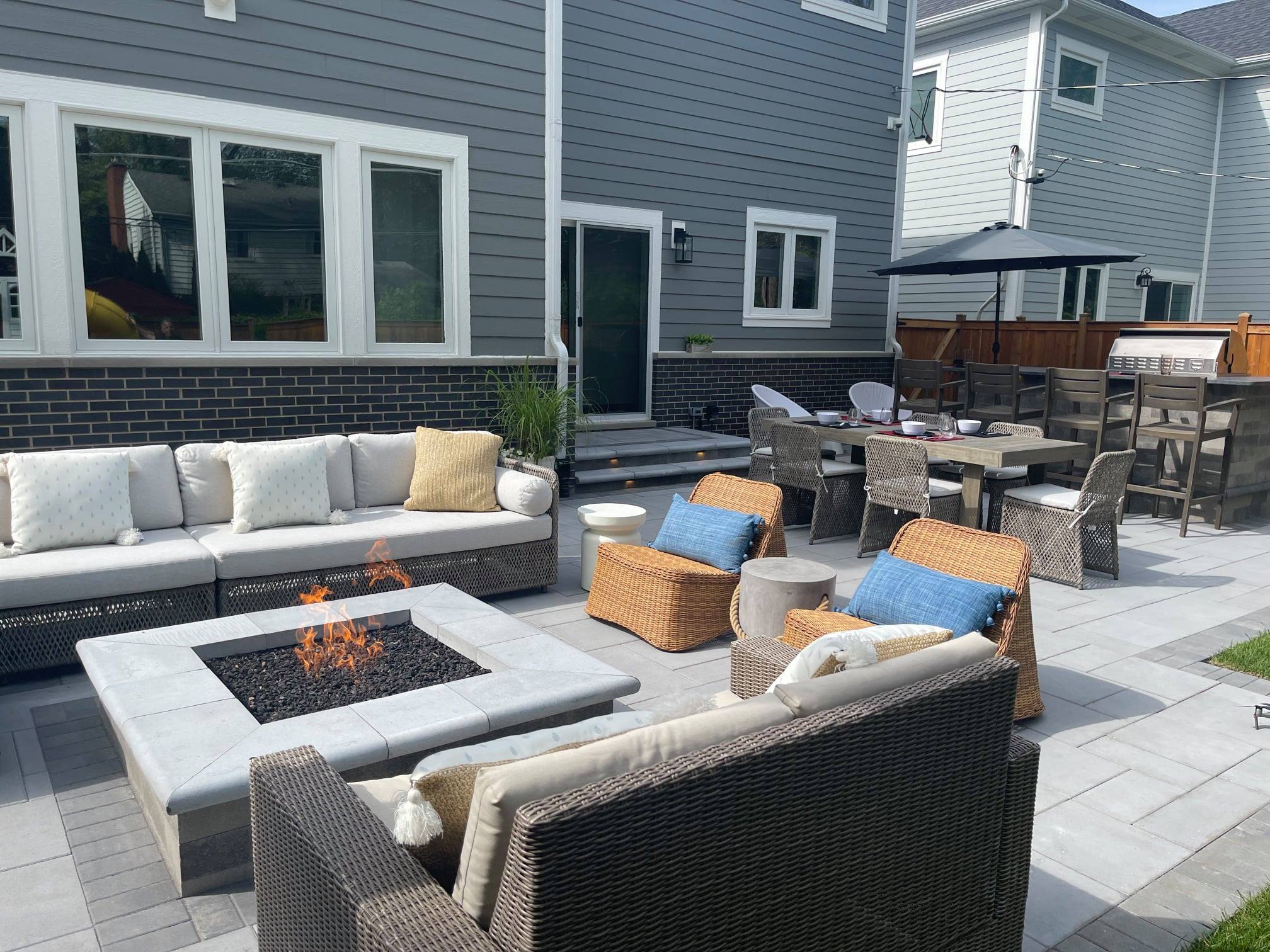 Pavestone patio project