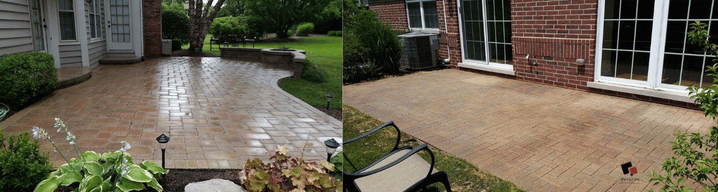 paver patio installation projects by Pavestone patio contractors