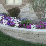 paver edging for garden